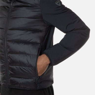 Rossignol Stretch Quilt Hoodie Jacket black