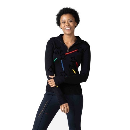 Rossignol Constellation JCC 1/2 Zip Femme black