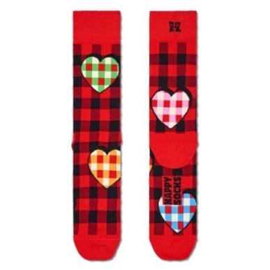 Happy Socks Checked Heart