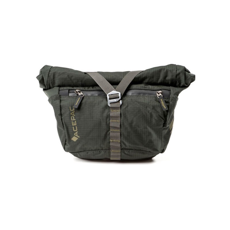 Acepac Sacoche de guidon Bar Bag - grey