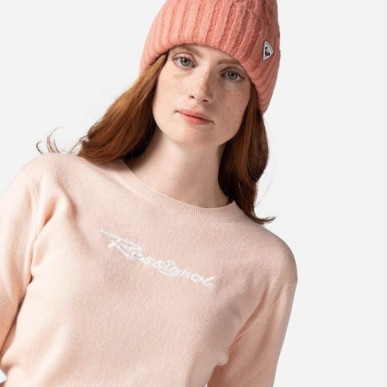 Rossignol Signature Rossignol Knit Femme powder pink