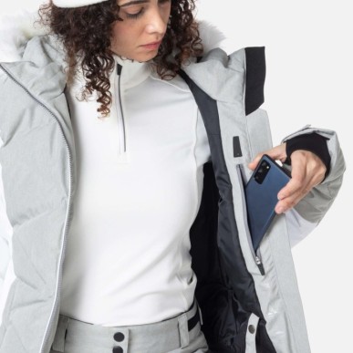 Rossignol Staci Heather Jacket Femme cool grey