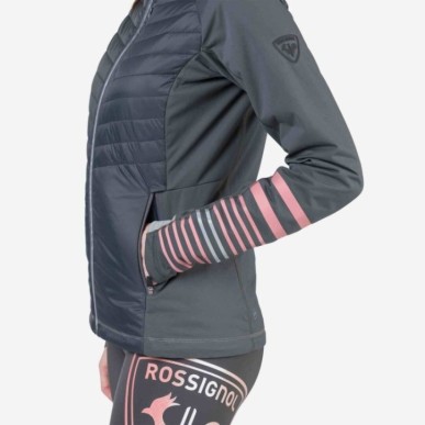 Rossignol Poursuite Warm Jacket Femme onyx grey