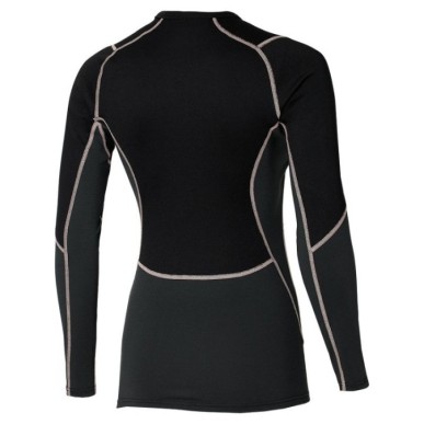 Mizuno Merino Wool Crew Femme black / apricot blush