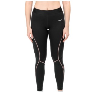 Mizuno Merino Wool Long Tight Femme black / apricot blush