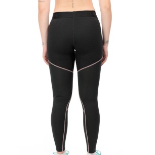 Mizuno Merino Wool Long Tight Femme black / apricot blush