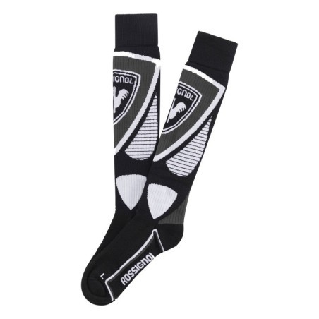 Rossignol Wool & Silk Chaussettes black