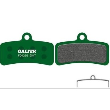 Plaquettes Galfer Shimano 4P Green