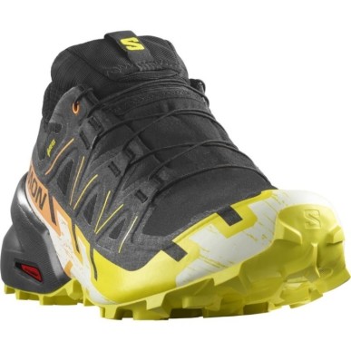 Salomon Speedcross 6 GTX black / sulphur spring / bird of paradise