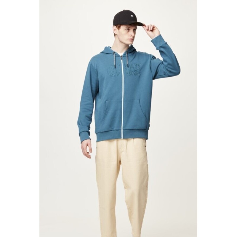 Picture Basement Zip Hoodie roc blue