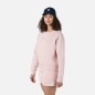 Rossignol Embroidery RN Sweat Femme powder pink