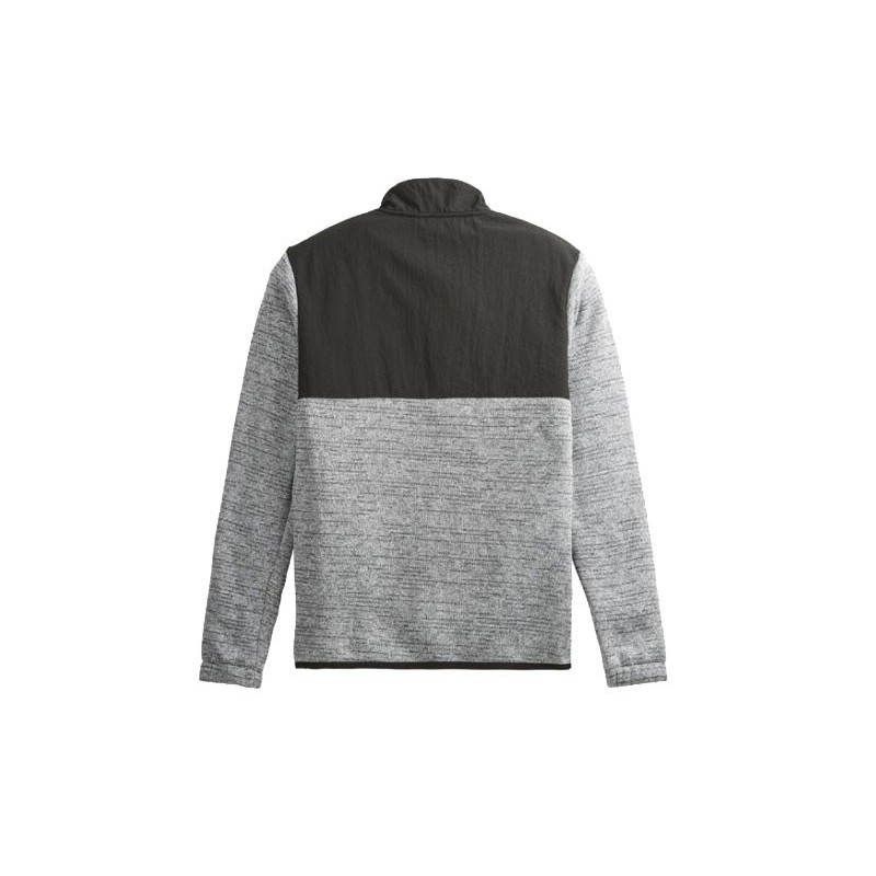 Picture Dauwy Fleece grey melange / black