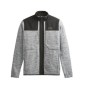 Picture Dauwy Fleece grey melange / black