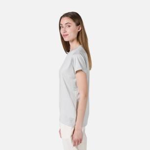 Rossignol E-Fiber Line Tee Femme chalk white