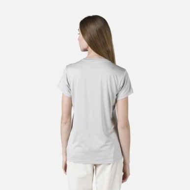 Rossignol E-Fiber Line Tee Femme chalk white