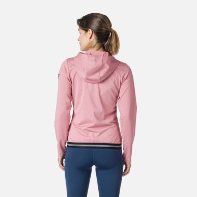 Rossignol Hoodie fleece femme Wallop rose