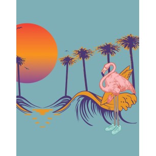 Boxer Pull in Fashion 2 Flamingos