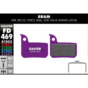 Plaquettes Galfer Sram Red Violet
