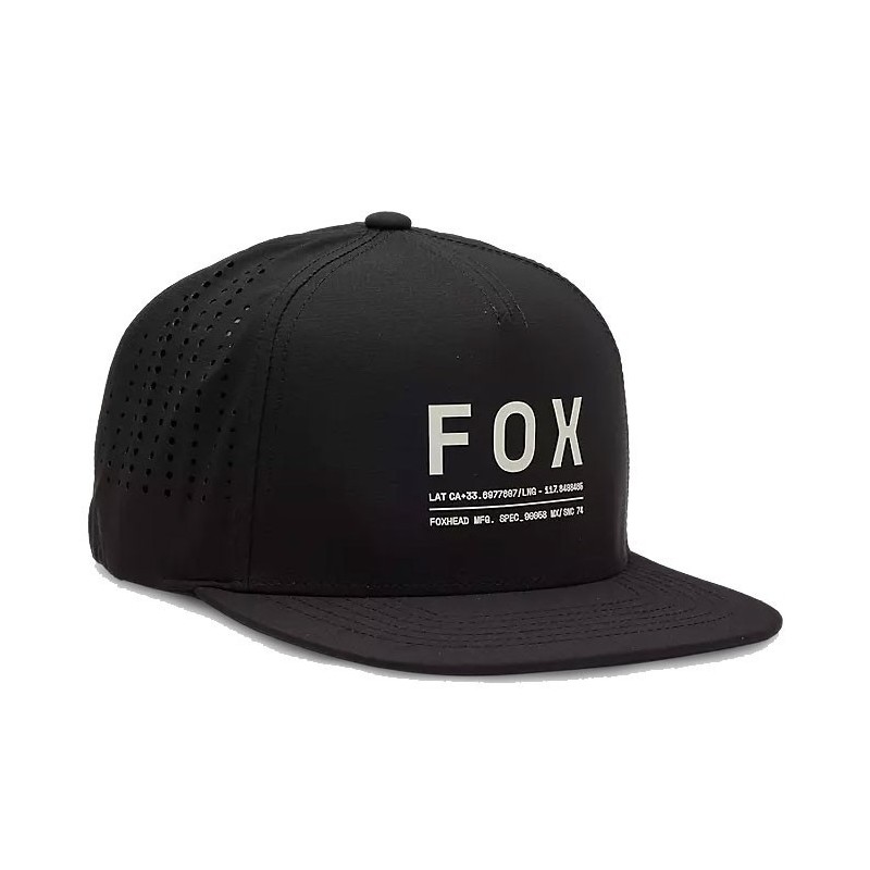 Fox Non Stop Tech Snapback Hat black