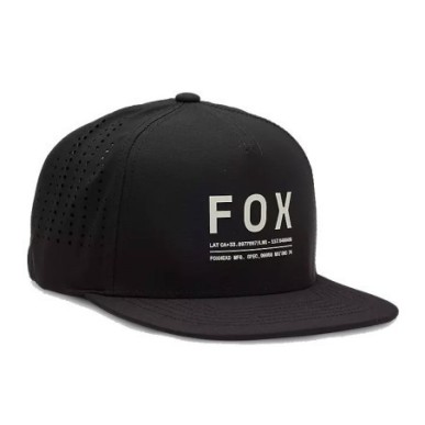 Fox Non Stop Tech Snapback Hat black