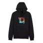 Fox Scans Fleece Pullover black