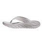Hoka Ora Recovery Flip lunar rock / white
