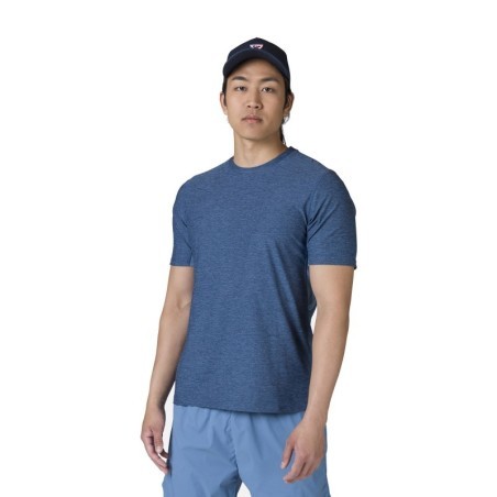 Rossignol Melange SS Tee blue yonder