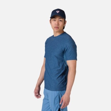 Rossignol Melange SS Tee blue yonder