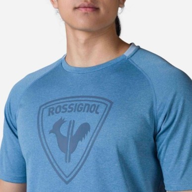Rossignol Big Print Tee blue yonder