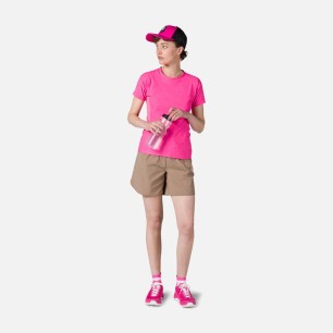 Rossignol Melange SS Tee Femme cerise pink