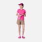 Rossignol Melange SS Tee Femme cerise pink