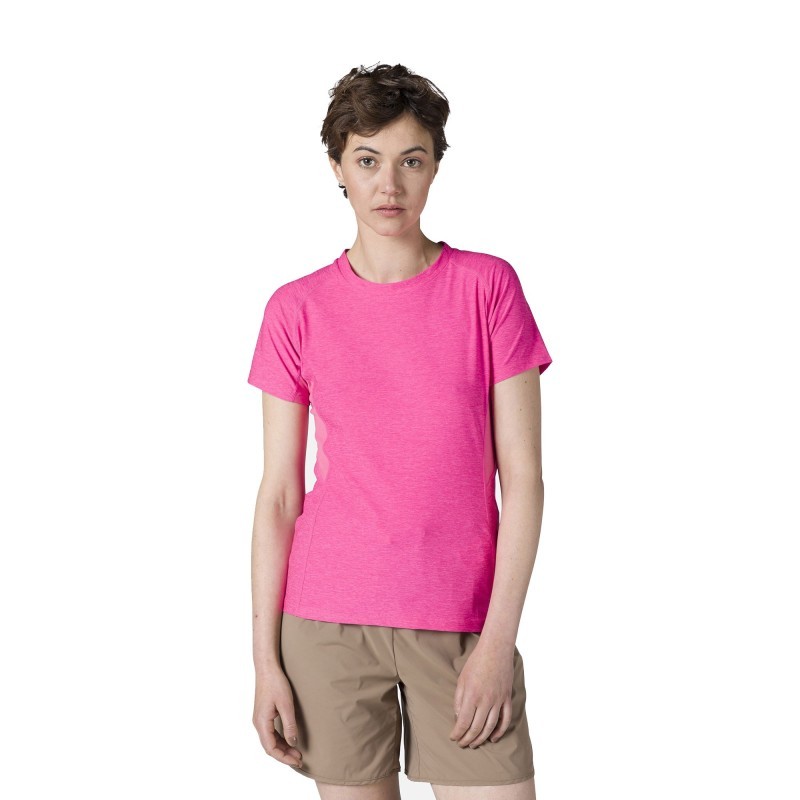 Rossignol Melange SS Tee Femme cerise pink
