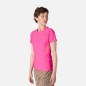 Rossignol Melange SS Tee Femme cerise pink