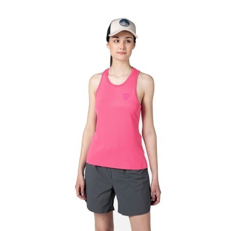 Rossignol Plain Tank Femme cerise pink