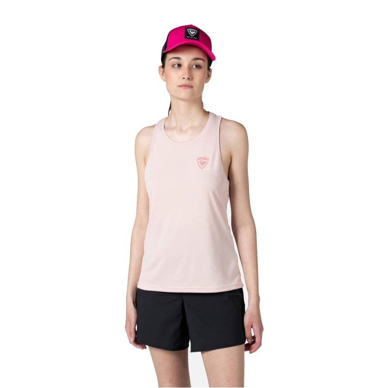 Rossignol Plain Tank Femme powder pink