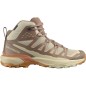 Salomon X Ultra 360 Edge Mid GTX Femme shortbread / raw umber / prairie sunset