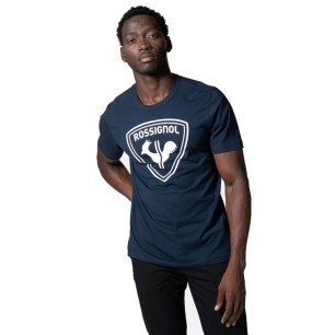Rossignol Logo Rossi Tee dark navy