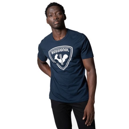 Rossignol Logo Rossi Tee dark navy