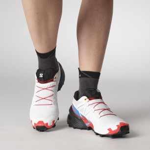 Salomon Speedcross 6 Femme white / black / fiery red