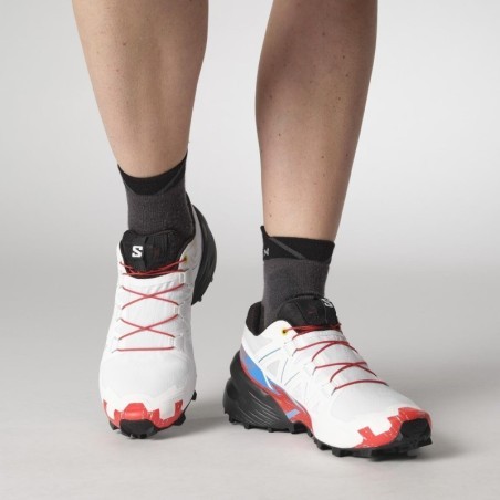 Salomon Speedcross 6 Femme white / black / fiery red