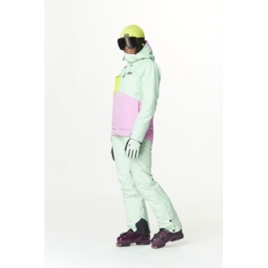 Picture Seen jacket femme silt green acid lime orchid