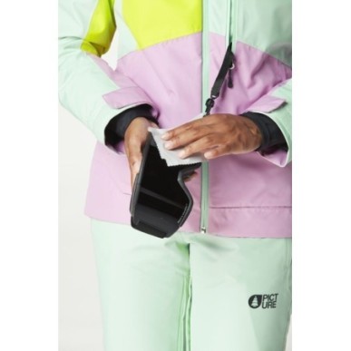 Picture Seen jacket femme silt green acid lime orchid