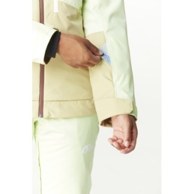 Picture Seen Jacket Femme lime cream hemp roebuck