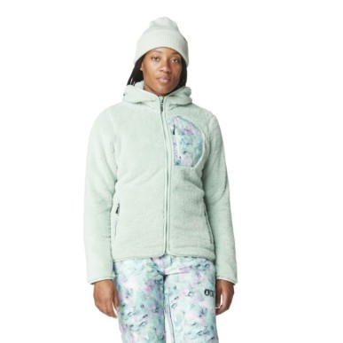 Picture Izimo FZ Fleece Femme silt green