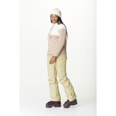 Picture Arcca 1/4 Fleece Femme roebuck hemp vanilla