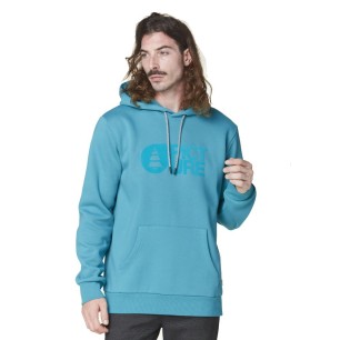 Picture Basement Flock hoodie desert sage