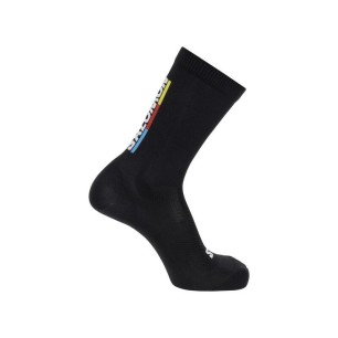 Salomon Socks Pulse Race Flag Crew black