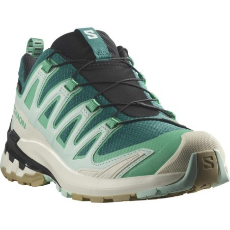 Salomon XA PRO 3D V9 GTX Femme deep lake / electric green / vanilla ice