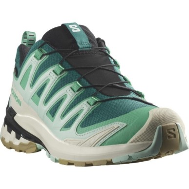 Salomon XA PRO 3D V9 GTX Femme deep lake / electric green / vanilla ice