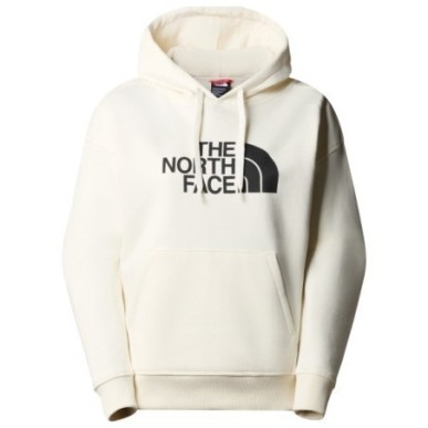 The North Face Drew Peak Pull Hood Femme white dune